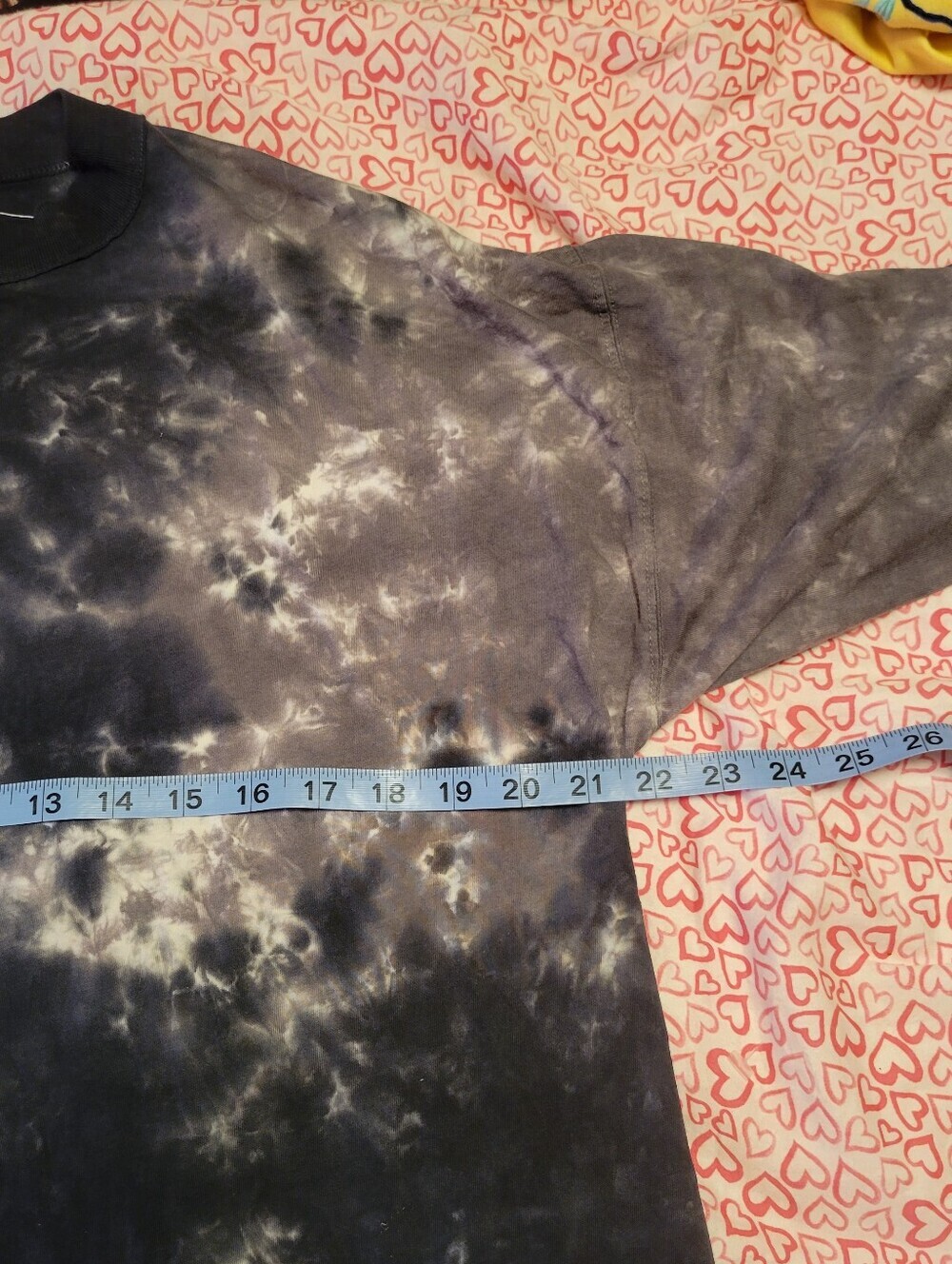We The Free Oversized Tiedye Casual Long Sleeve Everyday 100% Cotton T Shirt | M - Picture 7 of 9